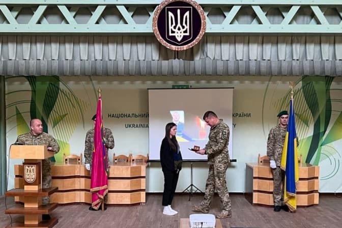 У Львові родині загиблого прикордонника вручили державну нагороду