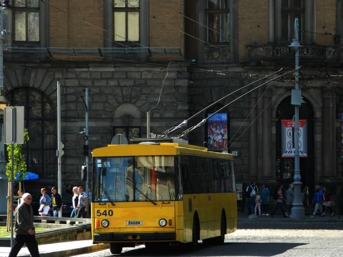 Сьогодні у Львові не курсуватимуть тролейбуси №24 та №31