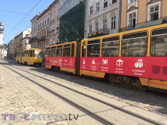 Ситуація на дорогах Львова. Затор на Підвальній та площі Ринок