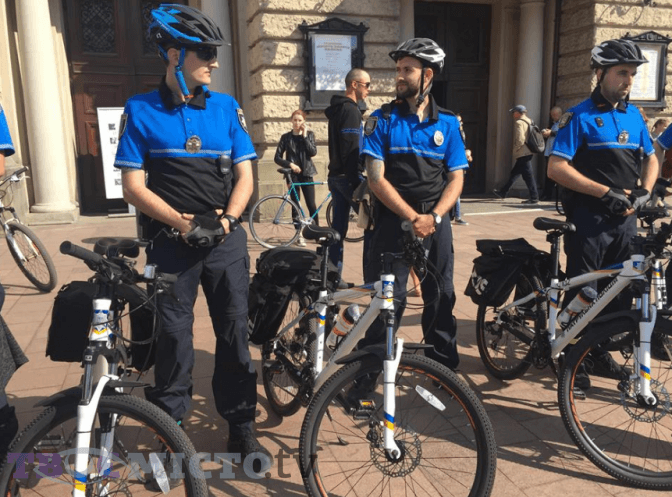 У Львові запрацював велопатруль. Фото
