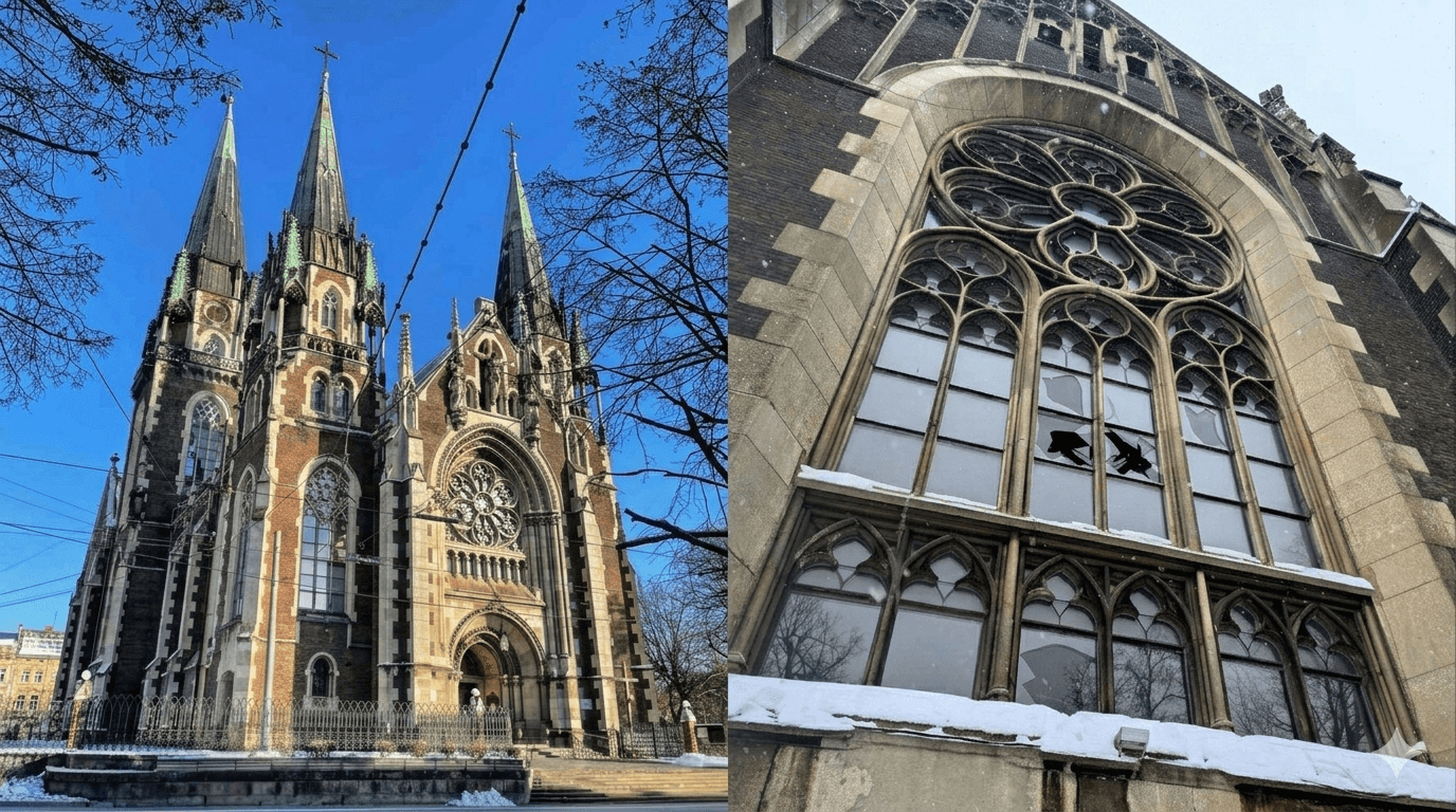 15 січня 2026 року храм святих Ольги і Єлизавети зазнав ушкоджень унаслідок атаки російського безпілотника