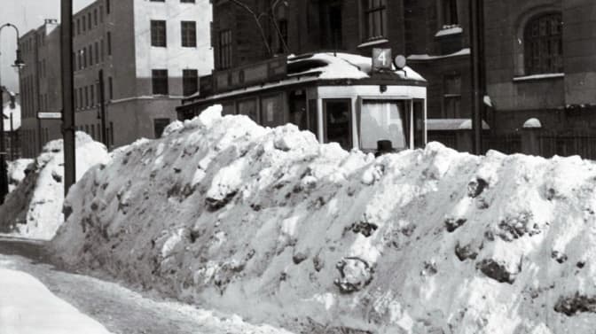 Якою була зима сто років тому. Атмосферні фото