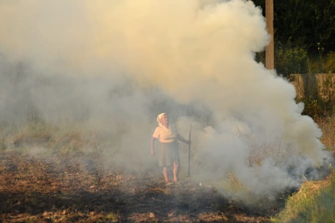 Галицький Burning Man: бачу на городі сухе картоплиння – біжу по сірники