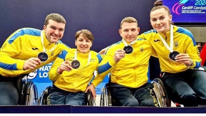 Спортсмени з Львівщини здобули три медалі на етапі Кубка світу з фехтування на візках