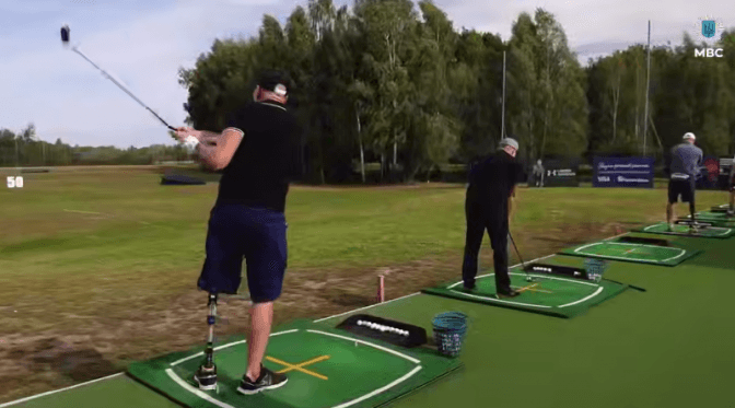 На Київщині ветерани та військові опановують гольф як елемент реабілітації