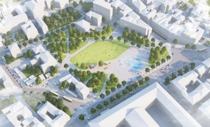 У центрі Львова на місці ринку «Добробут» може з’явитися новий сквер