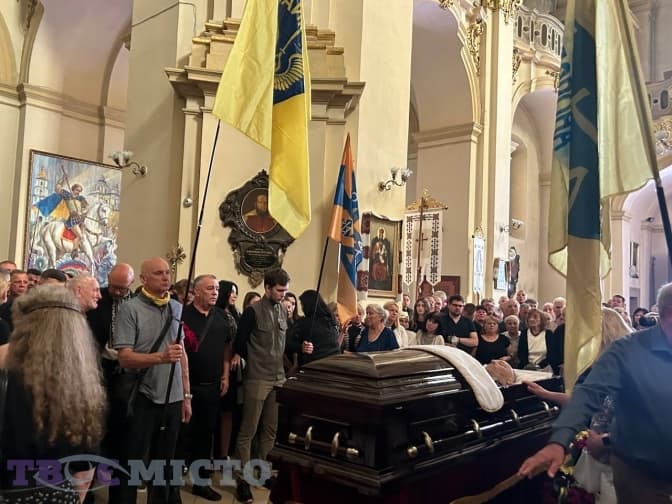 У Львові прощаються з Андрієм Парубієм. Відео