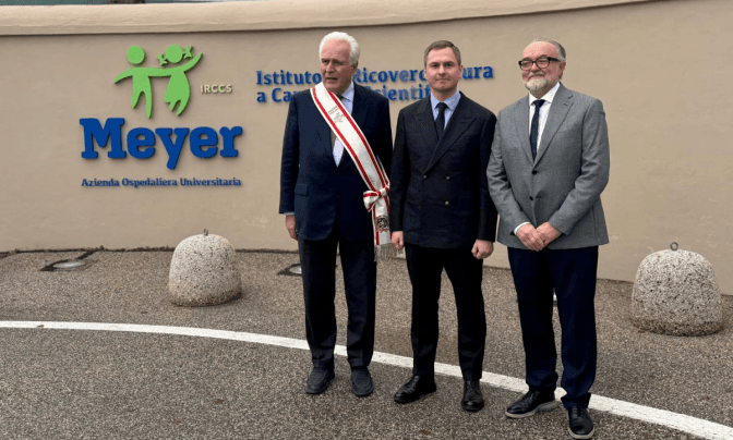 Київська обласна дитяча лікарня та дитяча лікарня "Мейєр" у Флоренції стали партнерами