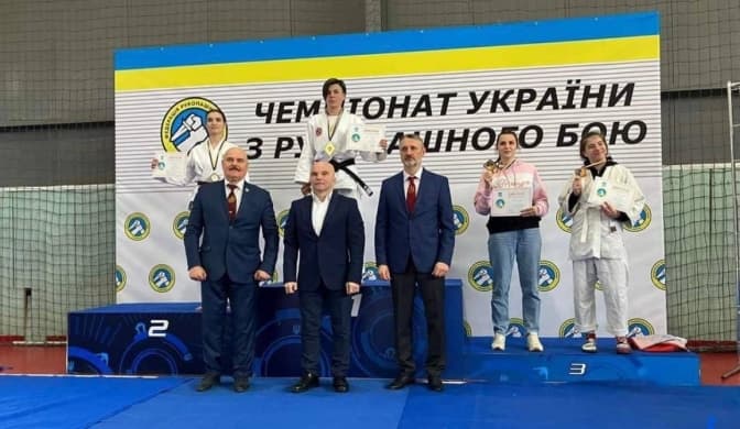 Львівська поліцейська стала чемпіонкою України з рукопашного бою
