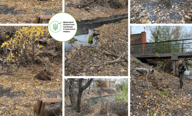 На озері Зариваха в Києві звели дамбу зі сміття і скидають нечистоти