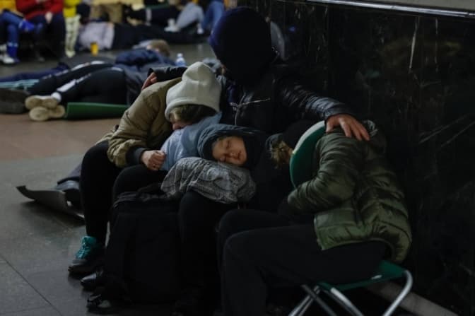 У ніч проти 14 листопада через атаку в метро укривалися понад 19 500 людей, серед яких – 1 200 дітей