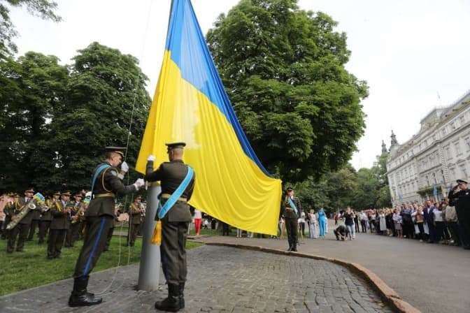 Фото: День української державності у Львові у 2022 році/ЛМР