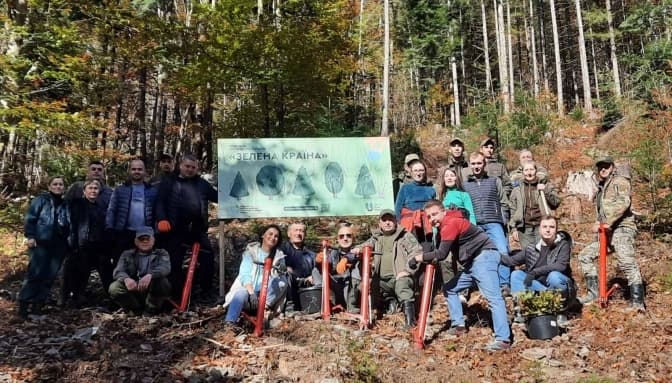 На Львівщині висадили 5000 саджанців