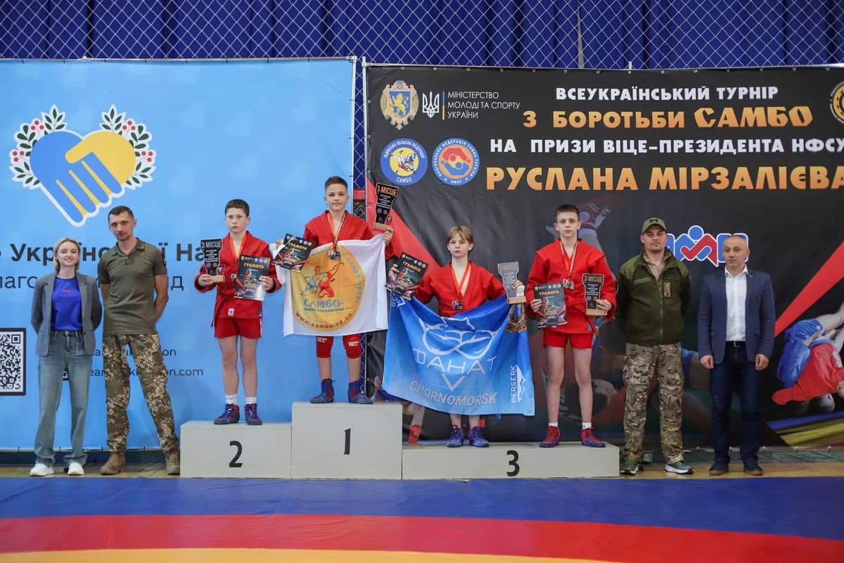 Самбісти зі Львівщини здобули найвищі нагороди на всеукраїнському турнірі
