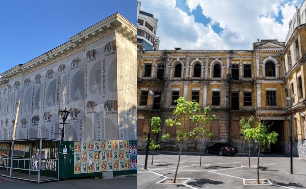 Гостиний двір та будинок Сікорського. Фото: Твоє місто та із соцмереж