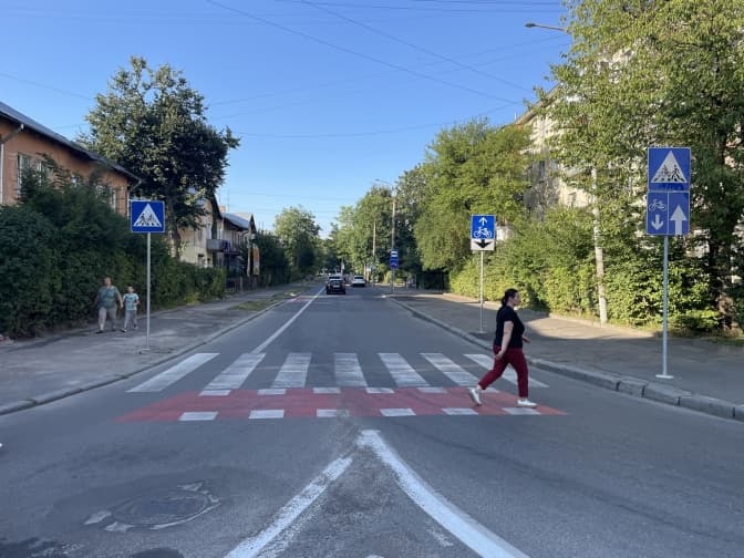 На Сихові розвивають велосипедну інфраструктуру. Які роботи вже виконали