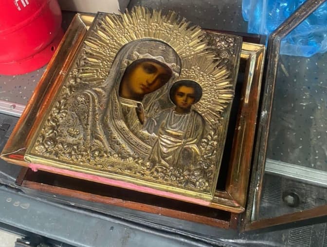 Через кордон на Львівщині намагалися вивезти ікону, датовану кінцем 19 століття