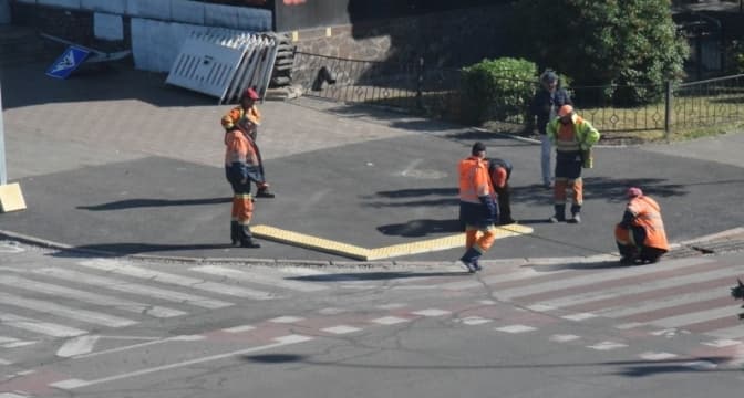 Бородянка долучилася до проєкту «Рух без бар'єрів». У селищі облаштовують безбар'єрний маршрут довжиною 4,8 км