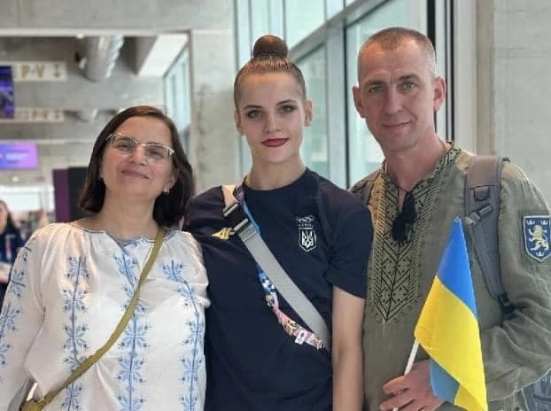 Батько львівської гімнастки приїхав з фронту на виступ доньки на Олімпіаді-2024