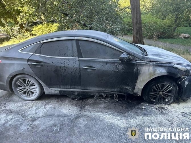 У Києві підпалили автомобіль громадської активістки