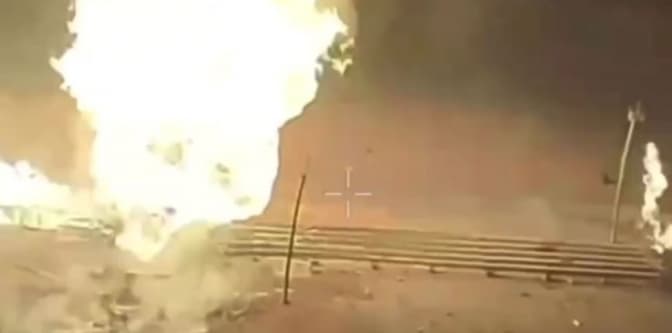 росіяни звинуватили Україну в обстрілі газової станції на Курщині. Генштаб відреагував