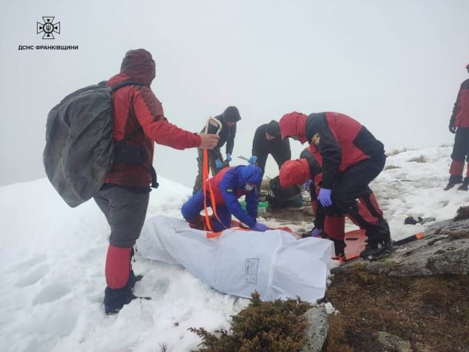 На горі Піп Іван знайшли тіло туриста зі Львівщини