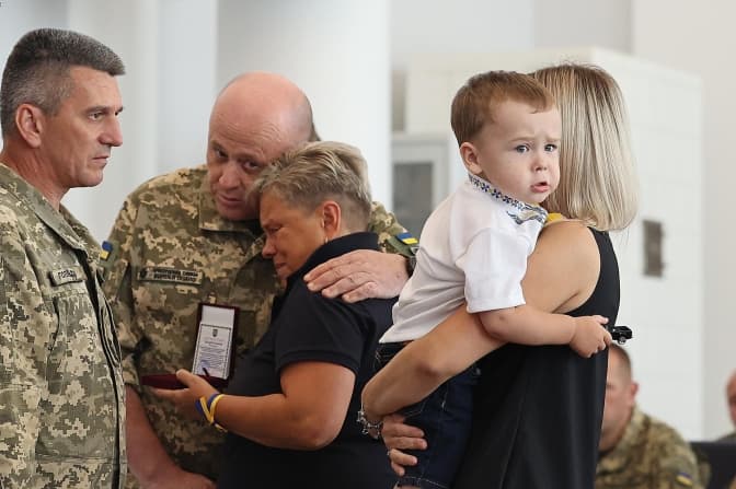29 захисників зі Львова посмертно нагородили «Почесним знаком Святого Юрія»