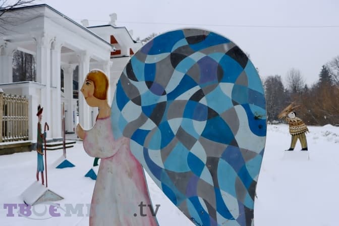 У львівському Парку культури встановили фігури з арт-вертепу. Фото