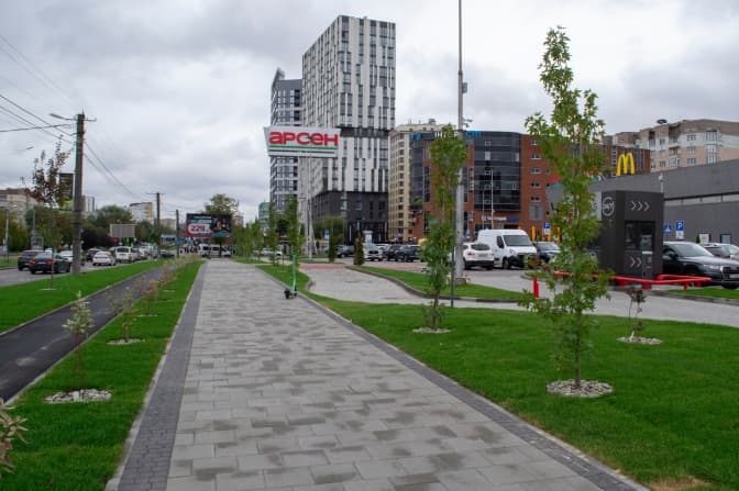 У Львові на Чорновола «зробили перший крок» у перетворенні проспекту на пішохідний бульвар