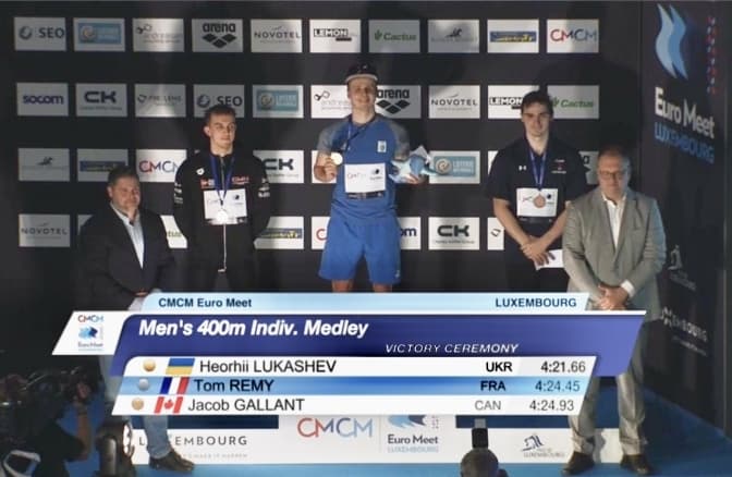 Спортсмен зі Львівщини здобув золоту медаль з плавання