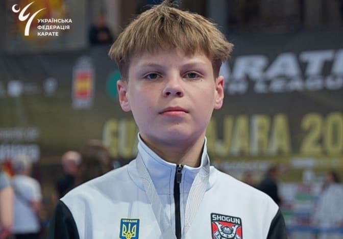 13-річний каратист з Києва відмовився від спільного фото з росіянином на п’єдесталі
