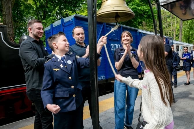 Київська дитяча залізниця відкрила новий сезон