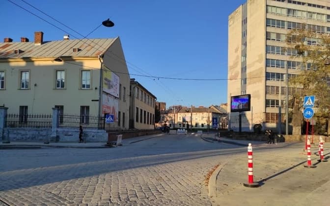 У Львові для проїзду відкривають перехрестя вулиць Степана Бандери – Антоновича