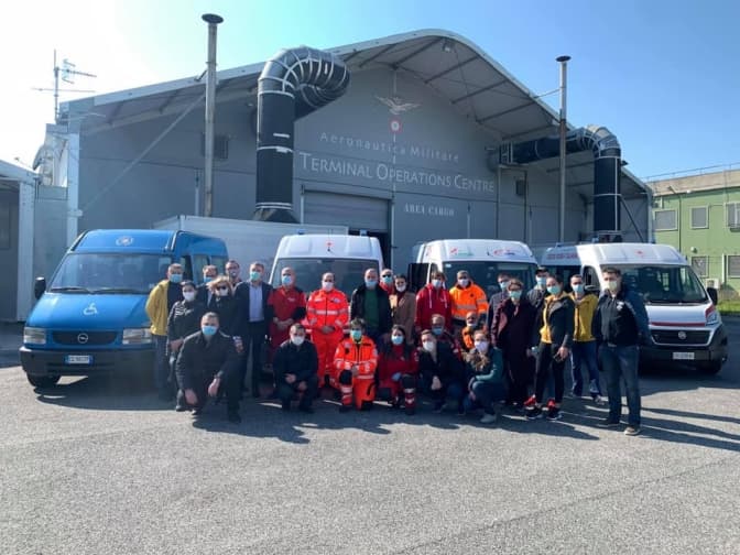 Фото дня. Делегація українських лікарів в Італії