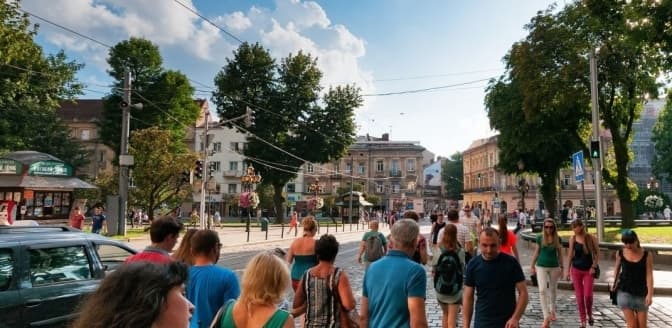 Нестримний рух, шалена спека або Навіщо Львову дерева