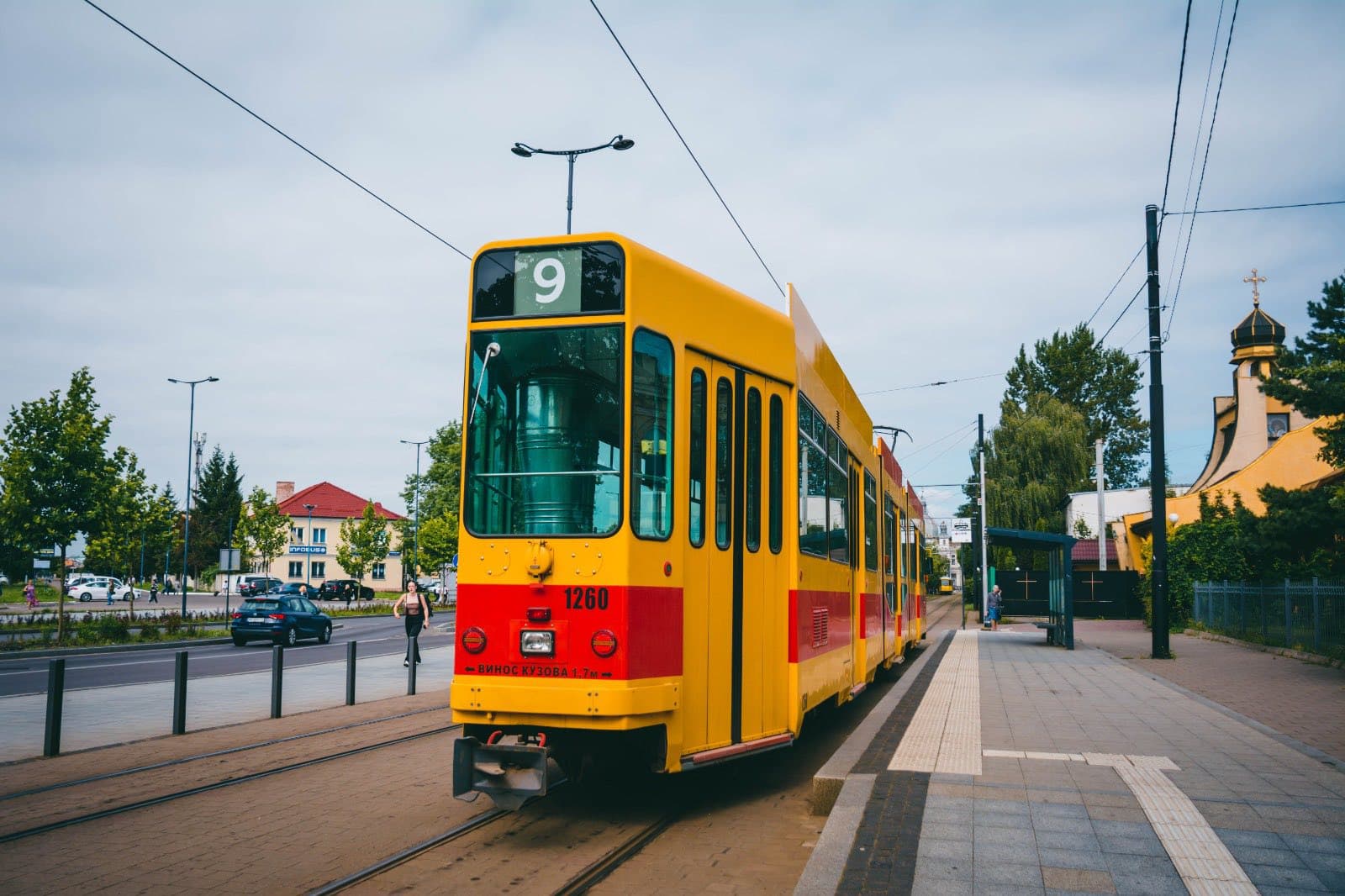 Трамвай з Базель-Ланду / Фото зі сторінки Олега Забарила