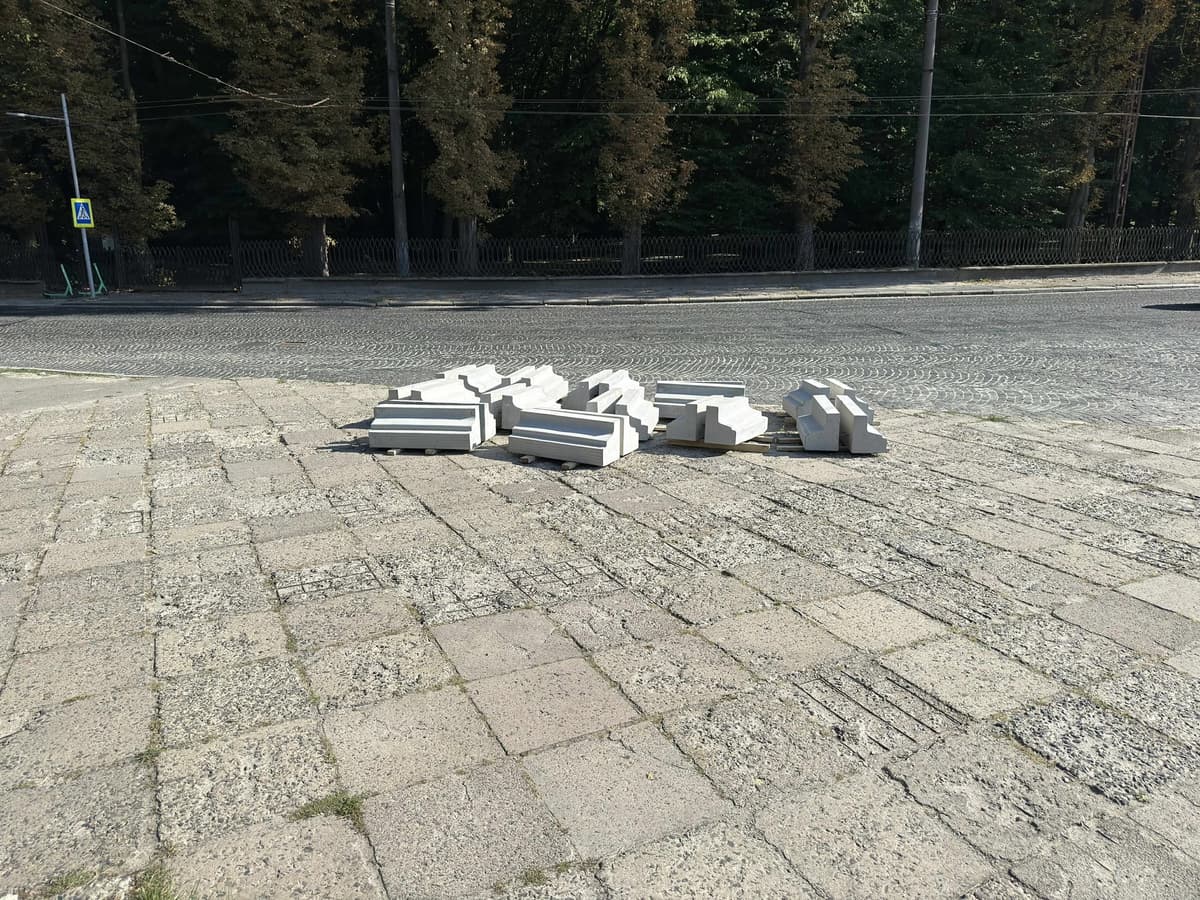 У Львові облаштують другу зупинку з кассельськими бордюрами і оновлять вхід у парк