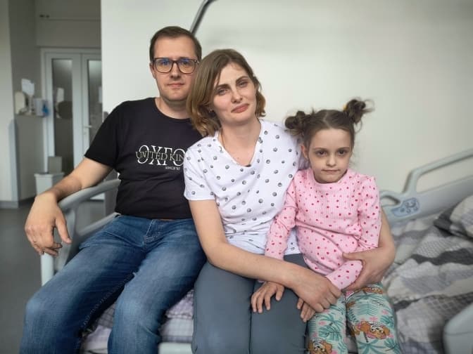 У Львові медики врятували 6-річну дівчинку, в якої накопичувалась кров у селезінці