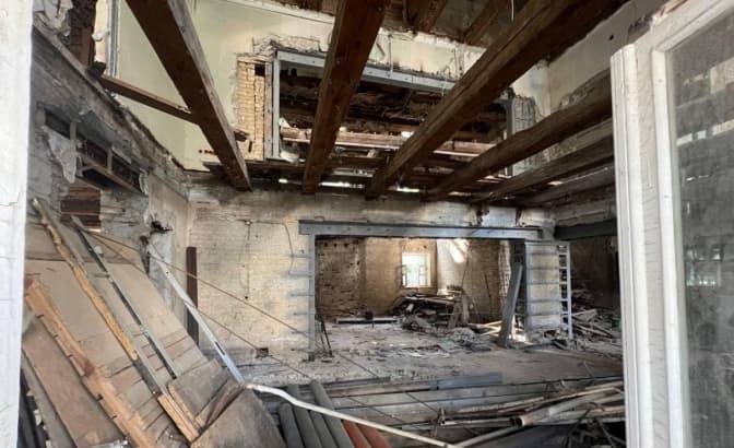 У Будинку з хлібною лавкою розібрали внутрішні перекриття