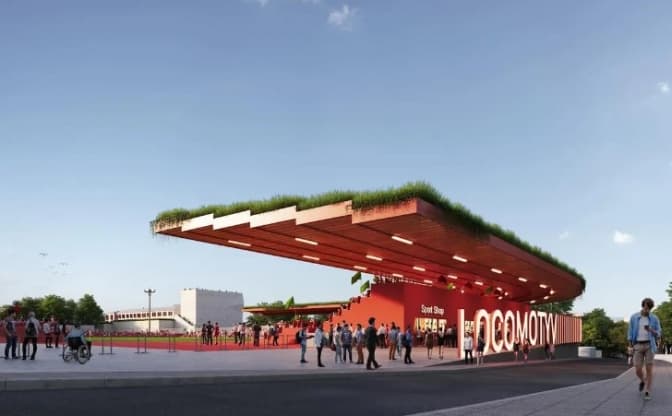 В Києві обговорили, яким буде оновлений стадіон "Локо Сіті"