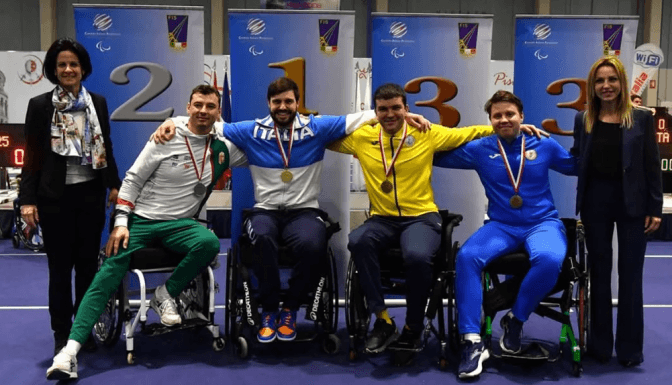 Парафехтувальники зі Львівщини стали володарями Кубку світу