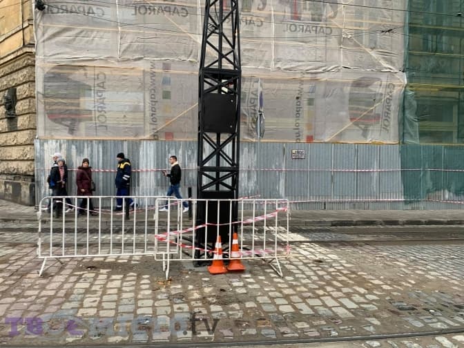 У центральній частині Львова запрацювали боларди
