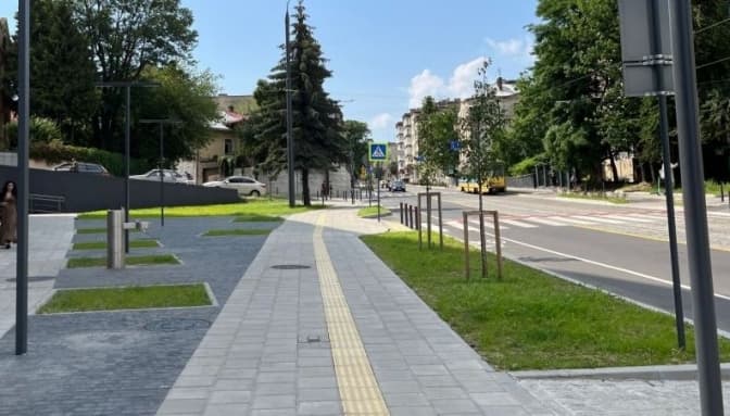 На Шевченка у Львові планують висадити дерева та поставити вуличні меблі