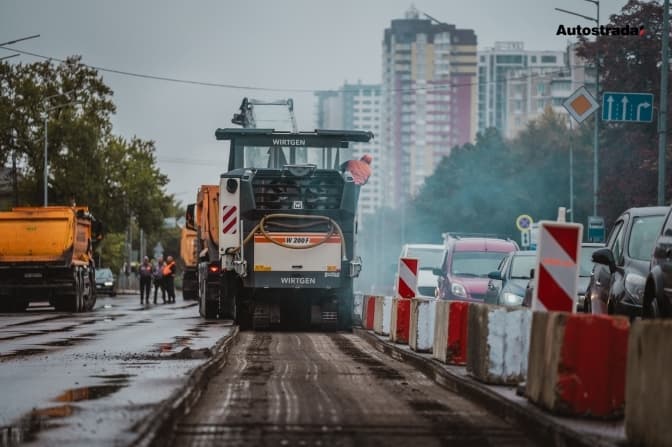У Києві стартував капітальний ремонт Харківського шосе вартістю 1,26 млрд грн