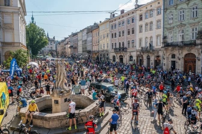 Львів’янин виборов перемогу на веломарафоні серед чоловіків