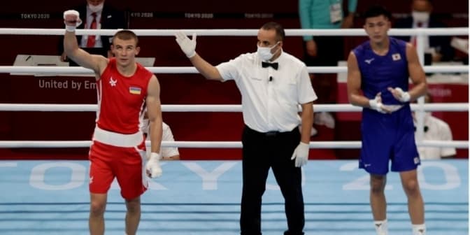 Український боксер Олександр Хижняк здобув срібло на Олімпіаді в Токіо