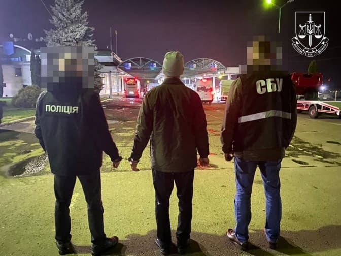 На кордоні на Львівщині затримали чоловіка, який воював проти України у складі російської армії