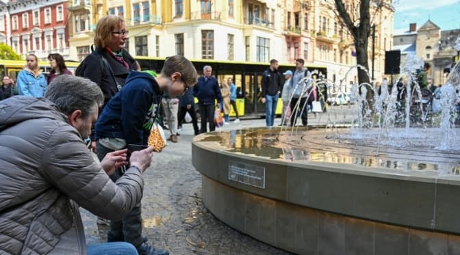 Фонтан «Да Вінчі» на площі Галицькій завтра не працюватиме