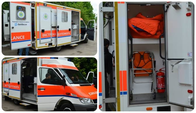 У Львові центру екстреної медичної допомоги вручили новий реанімобіль