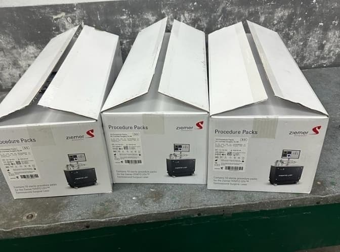 Три процедурних набори для хірургії ока/ фото: львівська митниця